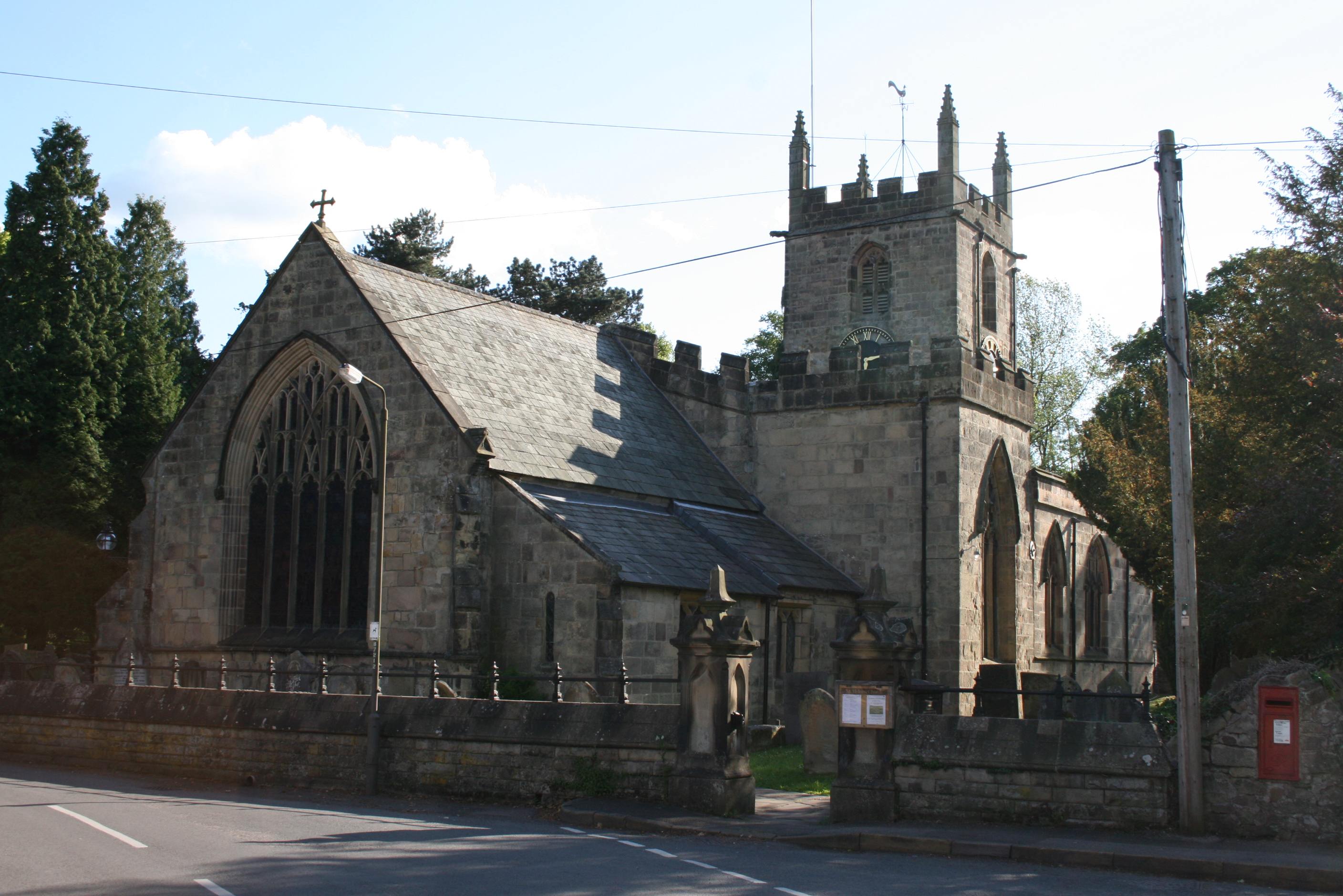 Darley Dale Church Derbyshire St. Helen